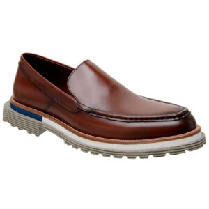Sapato Casual Loafer Couro Whisky
